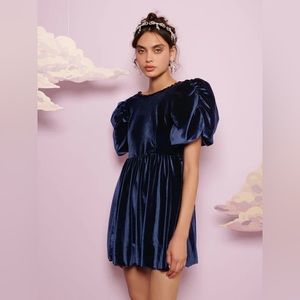 Sister Jane Dream Spell Velvet Mini Dress